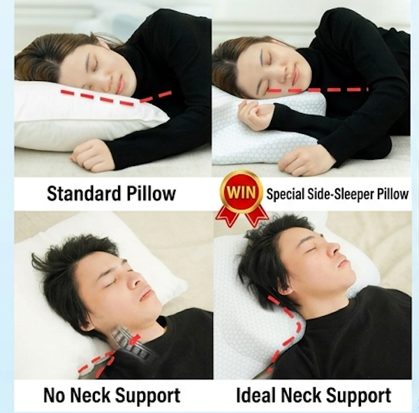 [For Adult] Upgraded Quick Sleep Anti-Snoring Pillow